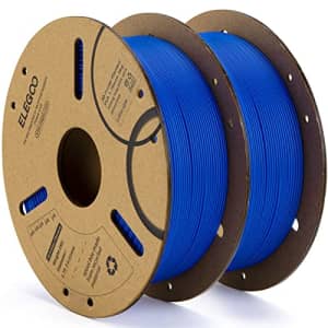 ELEGOO 1.75mm PLA 3D Printer Filament, Dimensional Accuracy +/- 0.02 mm, Compatible with Most FDM for $27