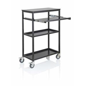 Guidecraft A/V Heavy-Duty Rolling Laptop Cart: Multi Purpose Storage Cart, Office Furniture and for $120