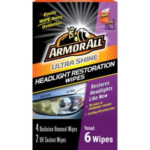 Armor All Headlight Restoration Kit for $10