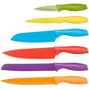 Amazon Basics 12-Piece Kitchen Knife Set: $11 Amazon Basics 12-Piece Kitchen Knife Set: $11