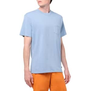 Quiksilver Men's Saltwater Pocket Short Sleeve Tee Shirt, Blue Shadow 241 for $25