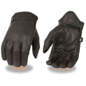 Milwaukee Leather Men's Gel Palm Leather Gloves for $21