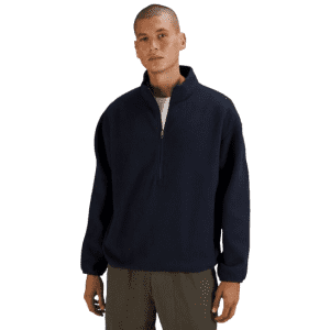 lululemon Men's Oversized Half-Zip Fleece (L sizes) for $54