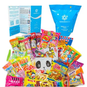 Japanese Snacks & Candy 30-Piece Dagashi Set for $19 w/ Sub & Save