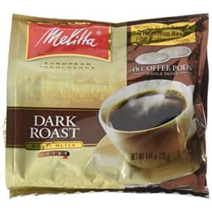 Melitta 75449 Dark Roast Soft Pod Pack 18 Count for $7