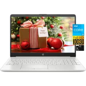 HP 15.6 Inch FHD 1080P Laptop, Intel Dual-Core i3-1115G4 up to 4.1GHz, 12GB DDR4 RAM, 256GB PCIe for $430
