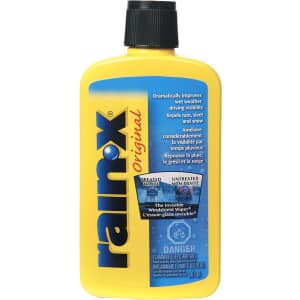 RainX Original 7-oz. Windshield Water Repellent Glass Treatment for $3