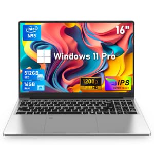 Niakun 12th-Gen. N95 16" Laptop for $300