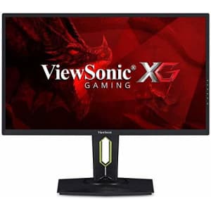 ViewSonic XG2560 25 Inch FHD 1080p 240Hz 1ms Gsync Gaming Monitor with Eye Care Advanced Ergonomics for $300