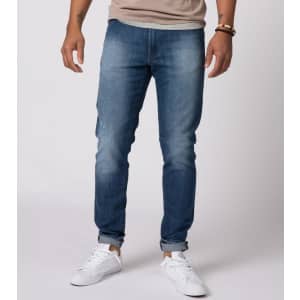 Mercy & Loyal Men's Stretch Skinny Jeans for $25