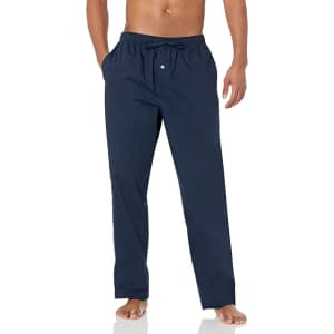 Amazon Essentials Men's Straight-Fit Pajama Pants for $7