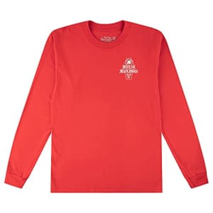 Metal Mulisha Men's Remnant Long Sleeve T-Shirt, Red, Large for $25