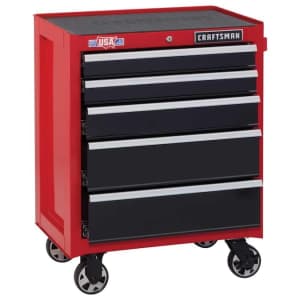 Craftsman 2000 Series 5-Drawer Steel Rolling Tool Cabinet for $189 Craftsman 2000 Series 5-Drawer Steel Rolling Tool Cabinet for $189