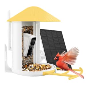 Netvue Birdfy AI Smart Bird Feeder w/ Camera, Solar Panel for $250 Netvue Birdfy AI Smart Bird Feeder w/ Camera, Solar Panel for $250