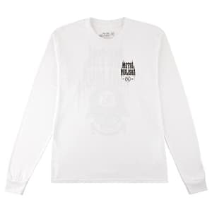 Metal Mulisha Men's Arise Long Sleeve T-Shirt, White, 3X Large for $32