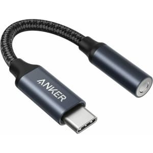 Anker USB-C to 3.5mm Audio Adapter for $14