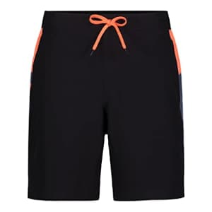 Under Armour Men's Standard Swim Trunks, Shorts with Drawstring Closure & Elastic, Black Vented for $33