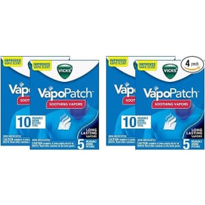 Vicks VapoPatch 4-Pack for $26 in cart