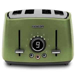 Sencor STS6070GG Premium Metallic 4-slot High Lift Toaster with Digital Button and Toaster Rack, for $72 Sencor STS6070GG Premium Metallic 4-slot High Lift Toaster with Digital Button and Toaster Rack, for $72