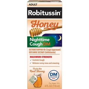 Robitussin 4-oz. Maximum Strength Nighttime Cough Medicine for $4.41 via Sub & Save