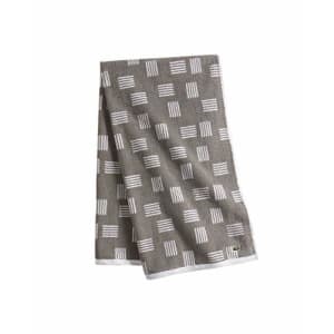 Lacoste Raster 100% Cotton Towel, 30" W x 54" L Bath, Meteorite Grey for $25 Lacoste Raster 100% Cotton Towel, 30" W x 54" L Bath, Meteorite Grey for $25