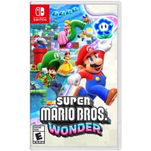 Super Mario Bros Wonder for Nintendo Switch for $50