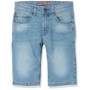 Tommy Hilfiger Boys' Stretch Denim Short, Clear Waters, 16 for $24