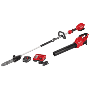 Milwaukee M18 Fuel Quik-Lok 10" Leaf Blower / Pole Saw Combo Kit for $369 Milwaukee M18 Fuel Quik-Lok 10" Leaf Blower / Pole Saw Combo Kit for $369