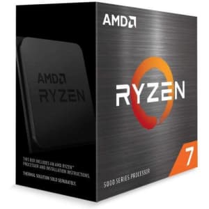 AMD Ryzen 7 5700X 8-core 16-thread Desktop Processor for $172