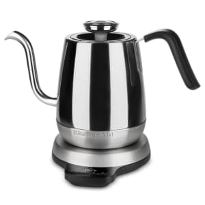 KitchenAid Precision 1L Stainless Steel Gooseneck Digital Electric Kettle for $104 KitchenAid Precision 1L Stainless Steel Gooseneck Digital Electric Kettle for $104
