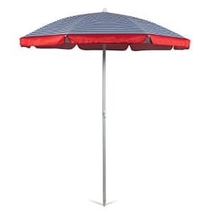 Picnic Time ONIVA Outdoor Canopy Sunshade Beach Umbrella 5.5', Small Patio Umbrella, Beach Chair Umbrella, for $44