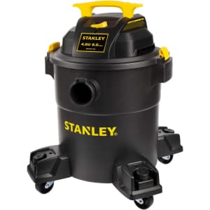 Stanley Tools Stanley 6-Gallon 4-Horsepower Wet/Dry Vacuum for $45