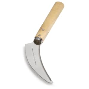 Nisaku 8" Stainless Steel Saw Tooth Sickle for $6