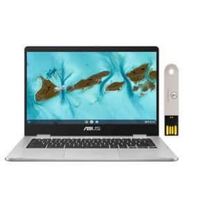 Asus Chromebook C424 C424MA-DH48F 14 Chromebook - Full HD - 1920 x 1080 - Intel Celeron N4020 for $155