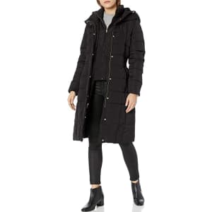 Cole Haan Women's Hooded Puffer Coat for $78