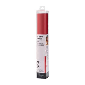 Cricut Smart Permanent Vinyl (13in x 3ft, Red) for Explore and Maker 3 - Matless cutting for long for $7 Cricut Smart Permanent Vinyl (13in x 3ft, Red) for Explore and Maker 3 - Matless cutting for long for $7