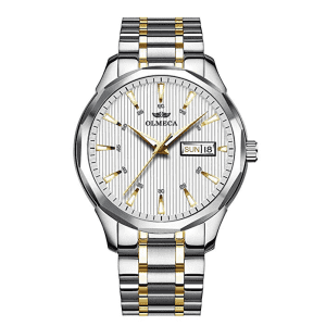 Olmeca Men's Stainless Steel Watch for $9