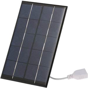 Vistreck 5V Portable Solar Charger for $10 Vistreck 5V Portable Solar Charger for $10