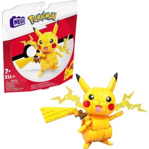 Mattel Mega Pokémon Action Figure 205-Piece Set for $11