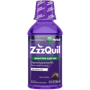 ZzzQuil Nighttime 12-oz. Sleep Aid Liquid for $6.97 w/ Sub & Save ZzzQuil Nighttime 12-oz. Sleep Aid Liquid for $6.97 w/ Sub & Save