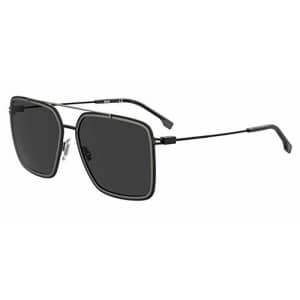 Hugo Boss BOSS 1191/S Ruthenium Black/Grey 55/18/145 men Sunglasses for $81