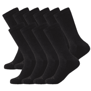 32 Degrees Men's Cool Comfort Crew Socks 5-Pack for $10