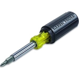 Klein Tools Multi-Bit Screwdriver for $16