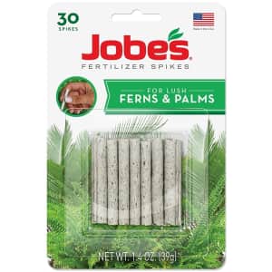 Jobe's Fern & Palm Fertilizer Spikes 30-Pack for $6
