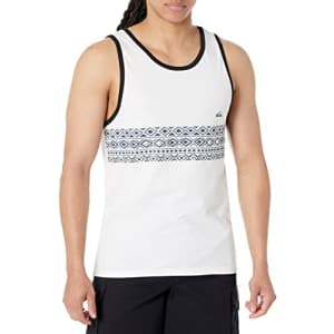 Quiksilver Men's Tribal Fuz Tank Tee Shirt, White, XL for $26