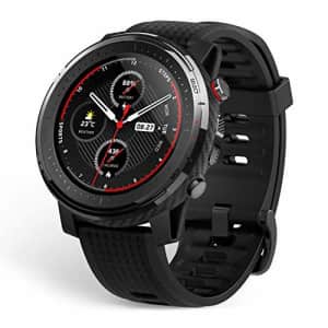 Amazfit Stratos 3 Sports Smartwatch Powered by FirstBeat, 1.34 Full Round Display, 80-Sports Modes, for $299