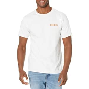 Dickies Men's Lone Star State Graphic T-Shirt, White, 2X for $13