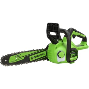 Greenworks 24V 12" Brushless Chainsaw (Tool only) for $117