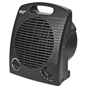 Comfort Zone CZ35EBK Personal Heater with Energy Save Technology, Fan-Forced, Over-Heating & for $23
