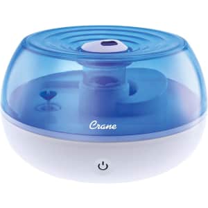 Crane Personal Ultrasonic Cool Mist Humidifier for $30